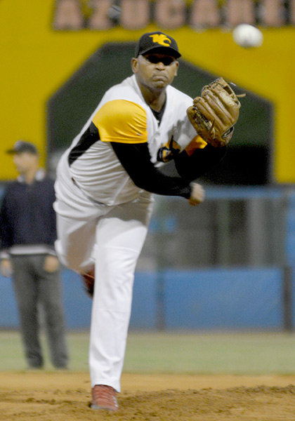 Freddy Asiel ílvarez, pitcher de Villa Clara.