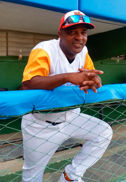 Eduardo Paret, director del equipo Villa Clara de béisbol.