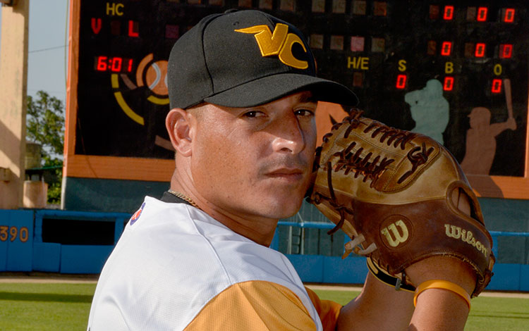 Marlon Romero, pitcher de Villa Clara.