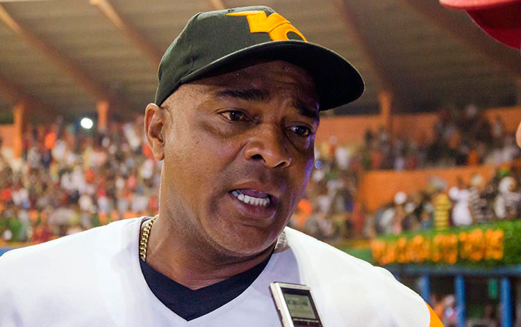 Eduardo Paret, director del equipo Villa Clara de béisbol.