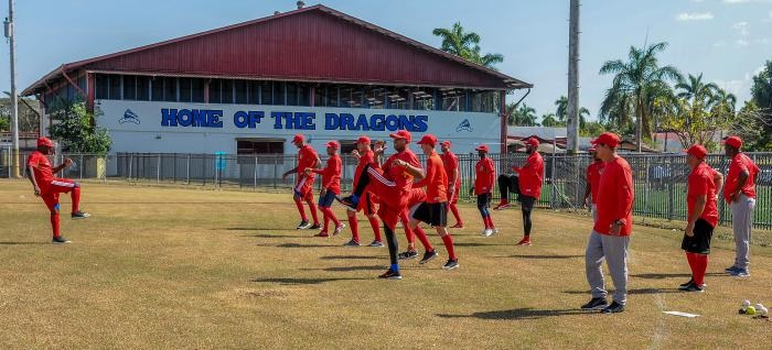 Entrenamiento de Las Tunas para la Serie del Caribe