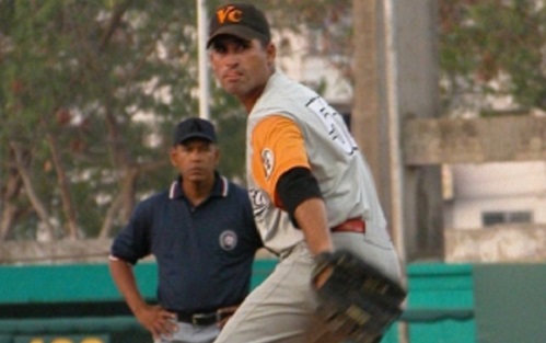 Vladimir Hernández, pitcher del Villa Clara