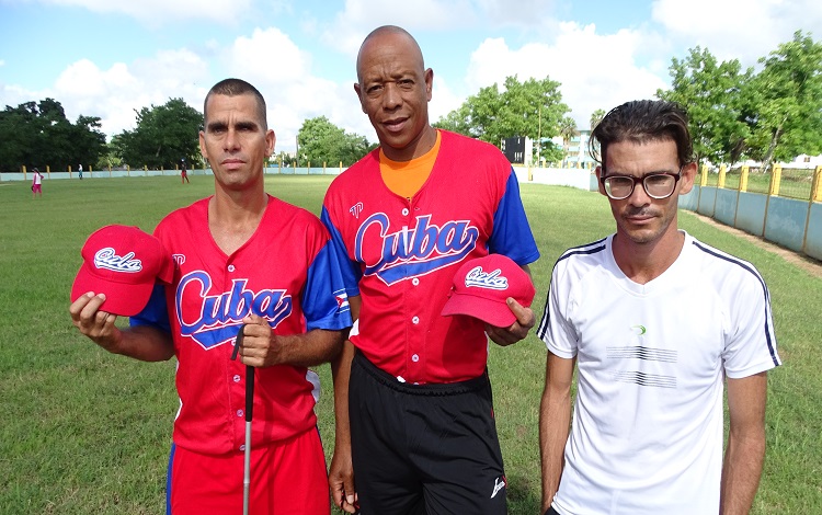 De izquierda a derecha: Iván Gordo Crespo, René Peña Sánchez y Yanier Pérez Torres.