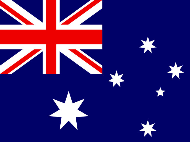 Bandera de Australia.