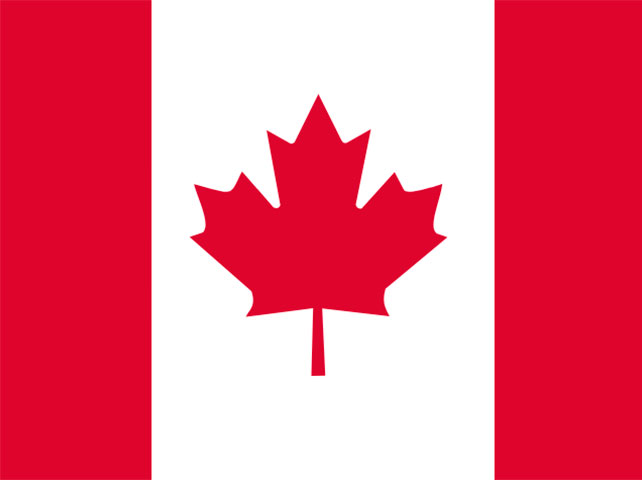 Bandera de Canadá