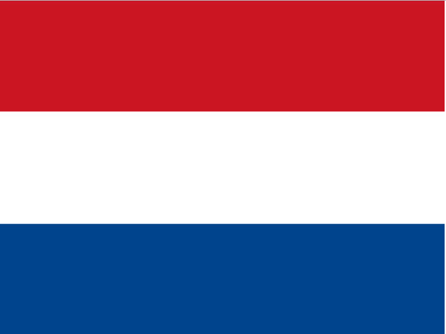 Bandera de Holanda.