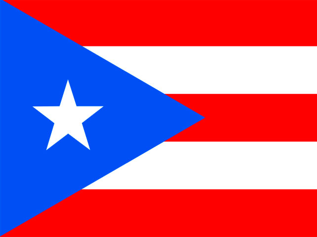 Bandera de Puerto Rico.