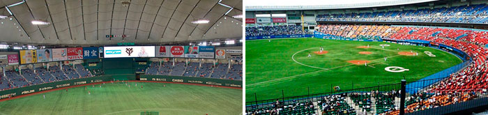 Estadio Tokyo Dome.