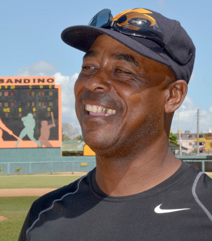 Eddy Rojas, expelotero de Villa Clara.