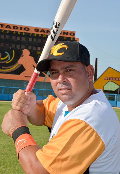 Yandrys Canto, pelotero de Villa Clara.