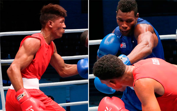 Osvary Morell y Hugo Noriega, campeones del torneo internacional de boxeo Giraldo Córdova Cardín.