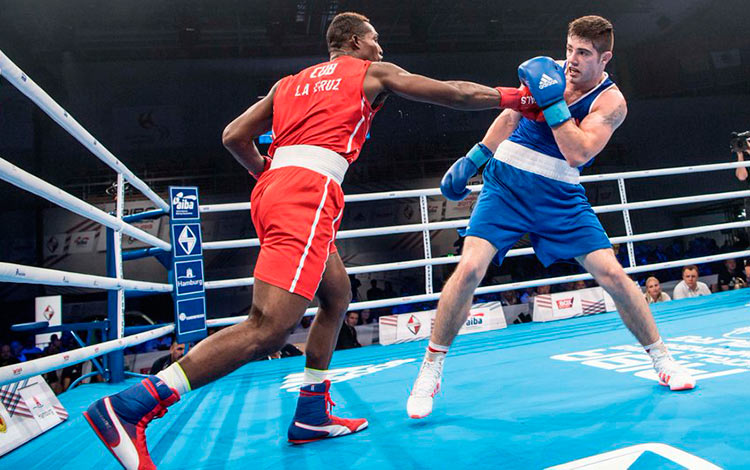 Julio César La Cruz, campeón mundial de los 81 kg, en Hamburgo-2017.