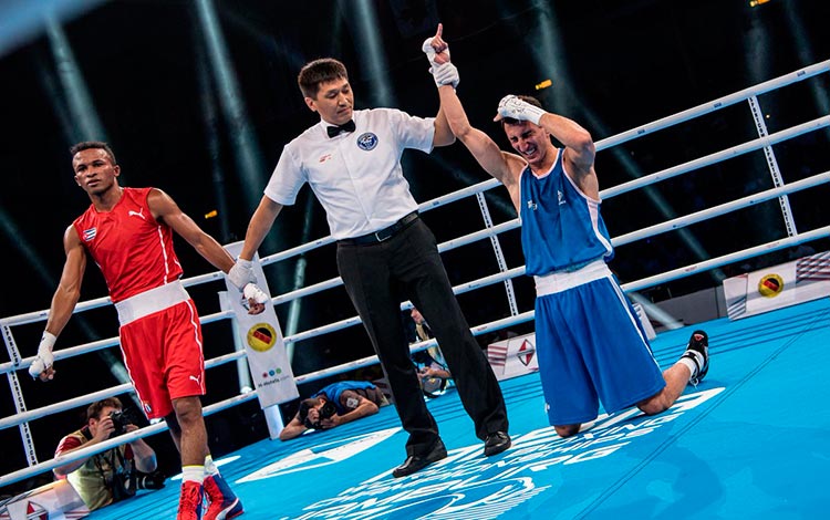 Lázaro ílvarez, plata mundial de los 60 kg, en Hamburgo-2017.