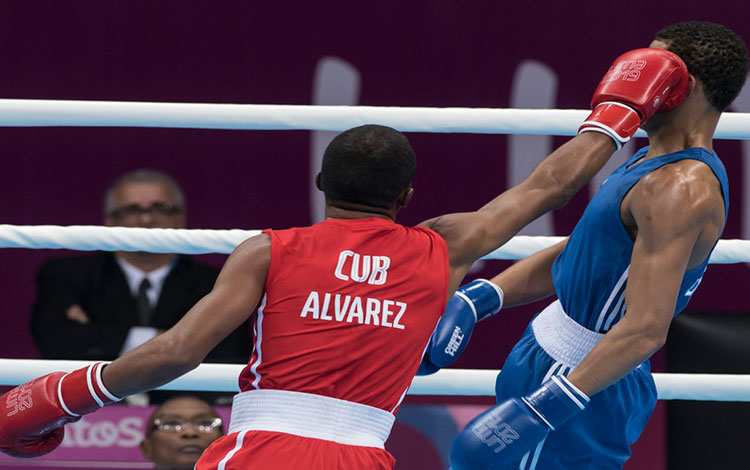 Lázaro ílvarez, campeón de los 60 kg del boxeo en Lima 2019,