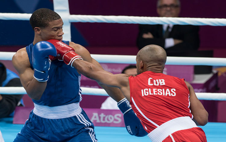 Roniel Iglesias, campeón de los 69 kg del boxeo en Lima 2019,
