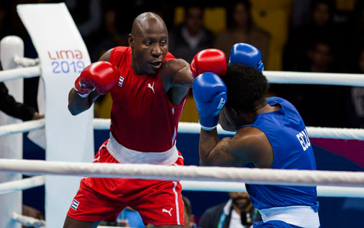 Erislandy Savón, campeón de los 91 kg en los Panamericanos de Lima 2019.
