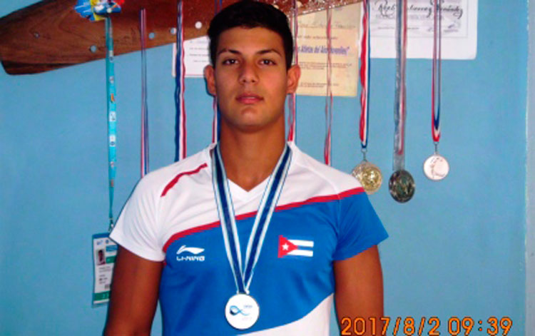 Orestes Gutiérrez, atleta de canotaje.