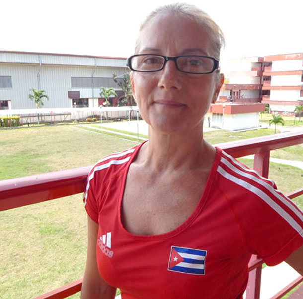 Orisel Martí­nez, exgimnasta cubana.