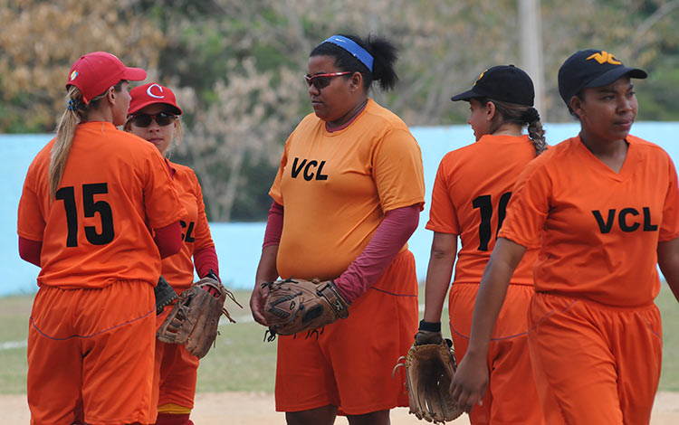 Equipo Villa Clara de softbol.