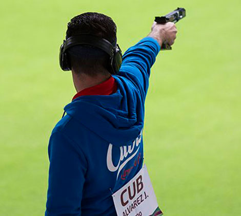 Jorge ílvarez, oro en pistola de tiro rápido a 25 metros en los Panamericanos de Lima 2019.