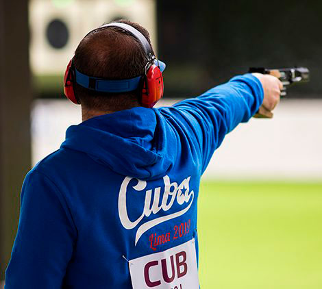 Leuris Pupo, plata en pistola de tiro rápido a 25 metros en los Panamericanos de Lima 2019.