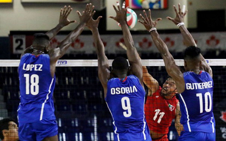 Equipo de voleibol masculino de Cuba.