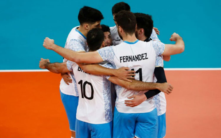 Equipo argentino de voleibol, campeón panamericano en Lima 2019,