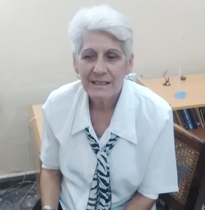 Educadora Marilyn Domínguez Sigarroa, de Villa Clara. Educadora Marilyn Domínguez Sigarroa, de Villa Clara.