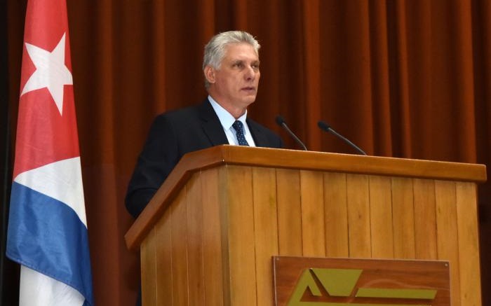 Miguel Díaz-Canel en Clausura de Pedagogía 2019