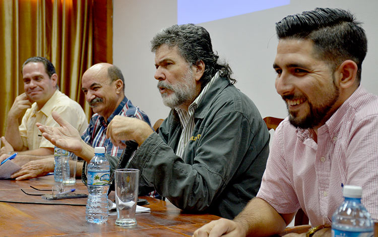 Abel Prieto en Villa Clara