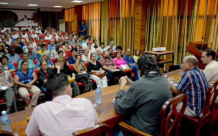 Abel Prieto en Villa Clara