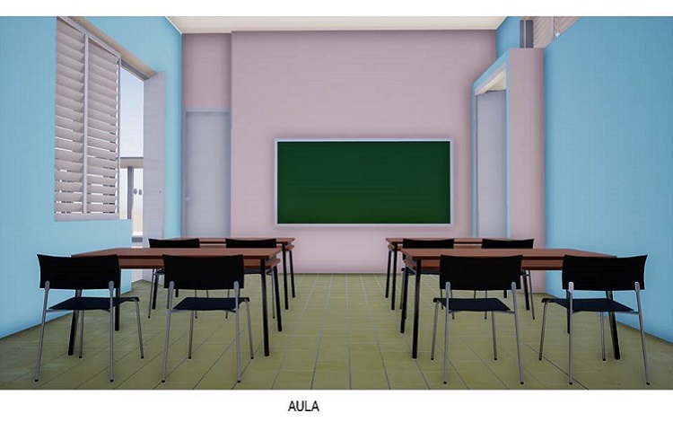 Renders de los interiores