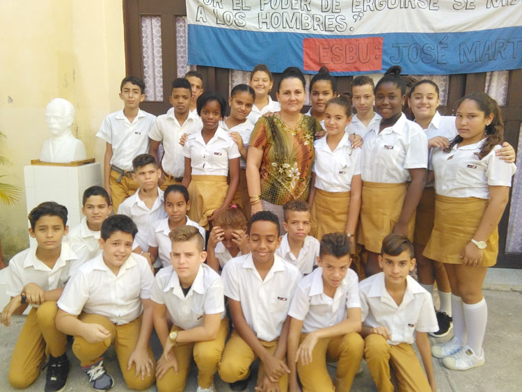 Marlenis Pérez Sánchez, educadora ESBU José Martí