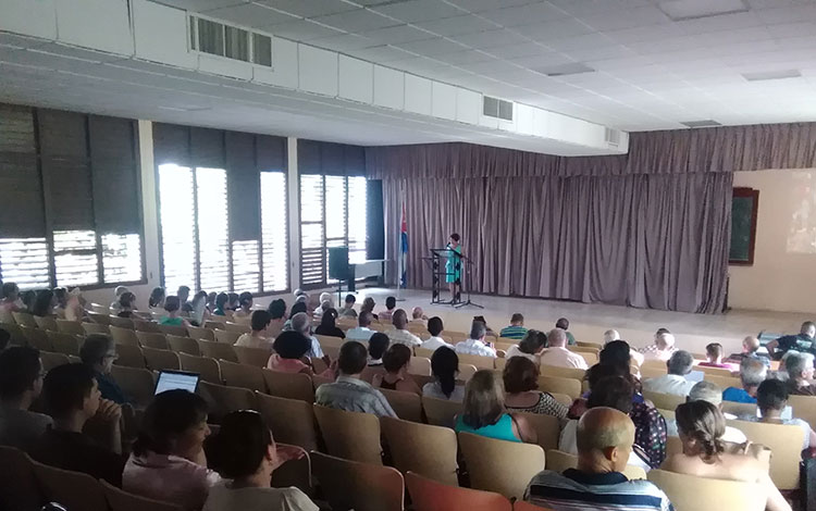 Fórum Municipal de Ciencia y Técnica de la UCLV.