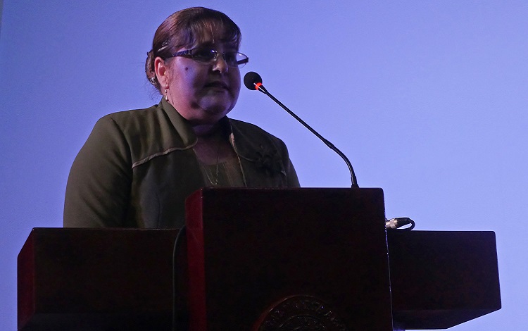 Rectora de la UCLV Osana Molerio Rectora de la UCLV Osana Molerio