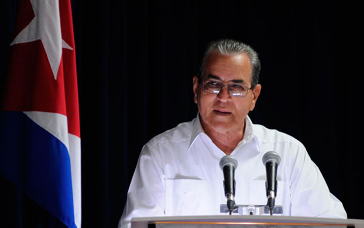 José Ramón Saborido Loidi, ministro de Eduación Superior.