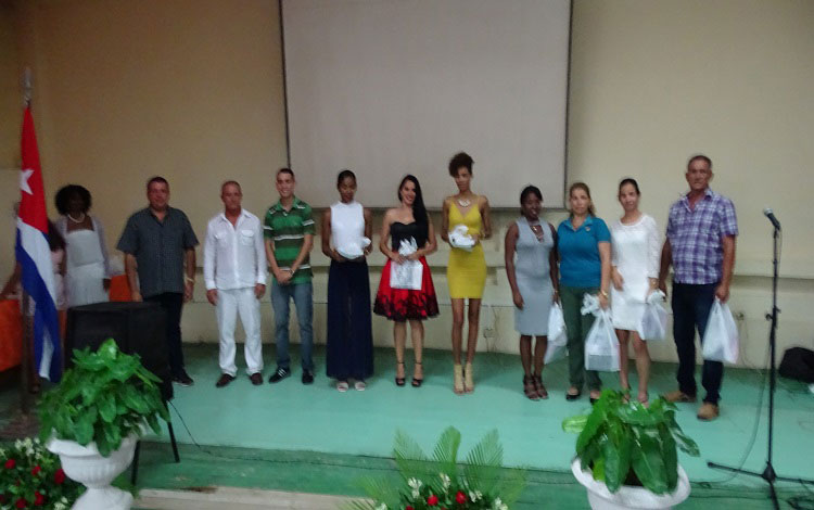 Graduación de la Facultad de Cultura Físca de la Universidad Central «Marta Abreu» de Las Villas.