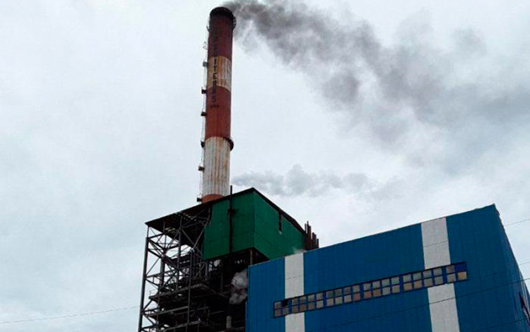 Termoeléctrica Antonio Guiteras, en Matanzas, Cuba.
