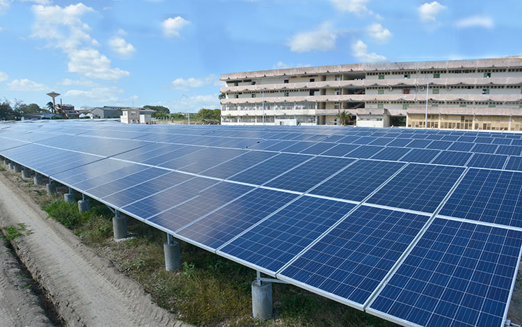 Parque solar fotovoltaico de la Universidad Central «Marta Abreu» de Las Villas.