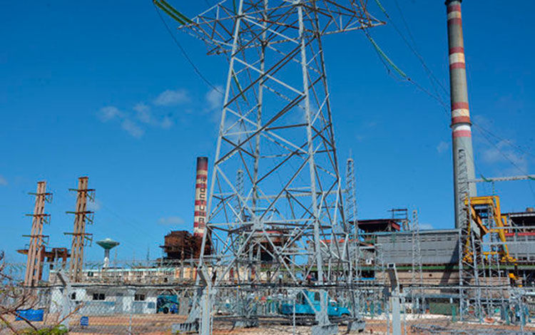Termoeléctrica de Nuevitas, Camagüey.