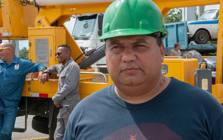 Ruber Reynaldo González, director general de la Empresa Eléctrica en Villa Clara. 