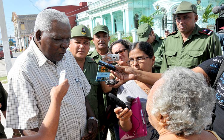 Esteban Lazo en Caibarién