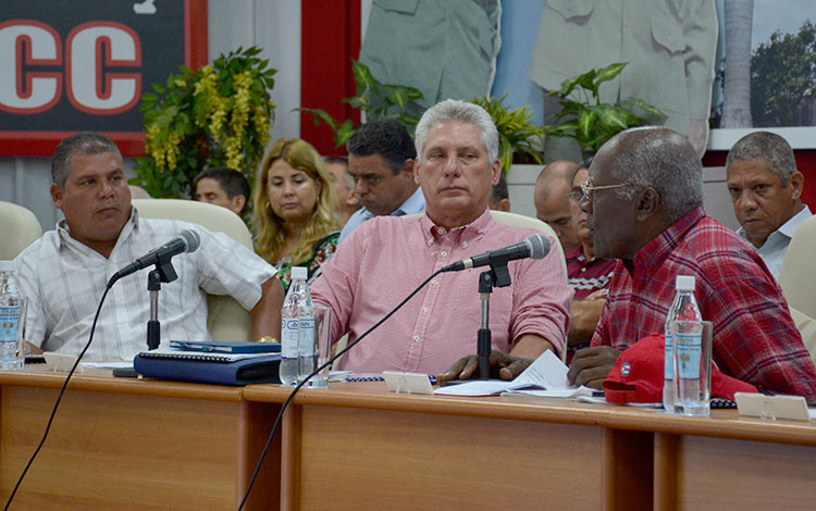 Miguel Díaz-Canel en conclusiones de la visita gubernamental