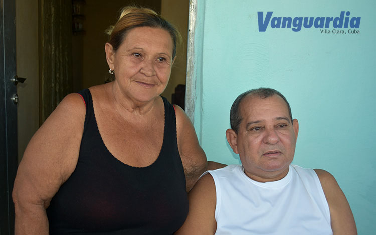 Pablo Lorenzo junto a su esposa Lidia