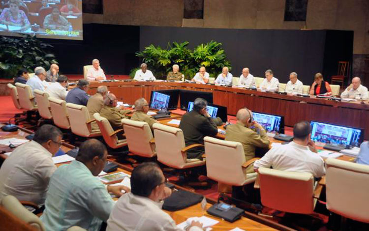 Reunión del Consejo de Ministros.