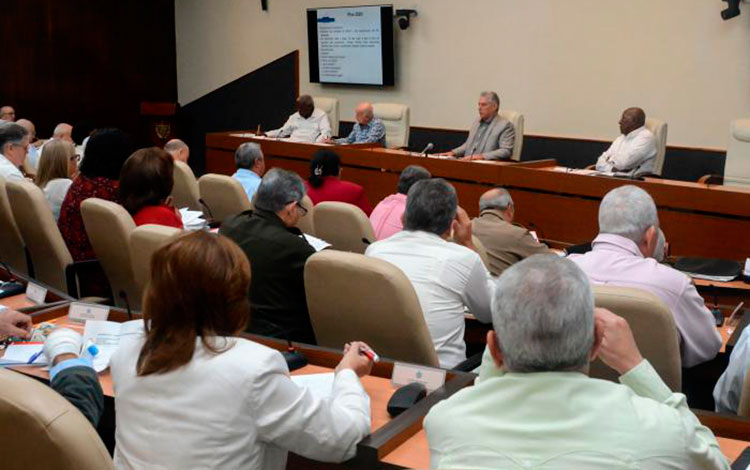 Reunión del Consejo de Ministros.