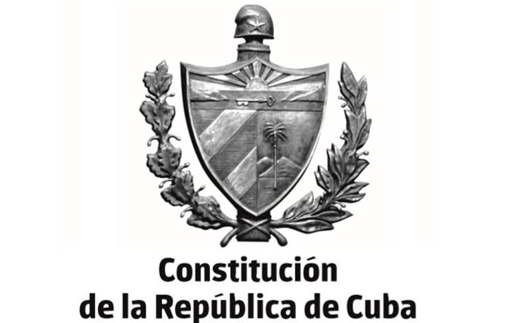 Constitución de la República de Cuba.