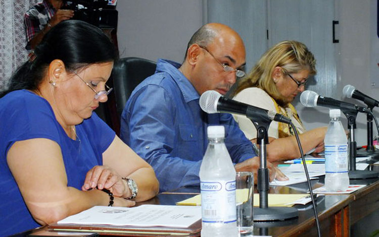 Asamblea Provincial del Poder Popular en Villa Clara.