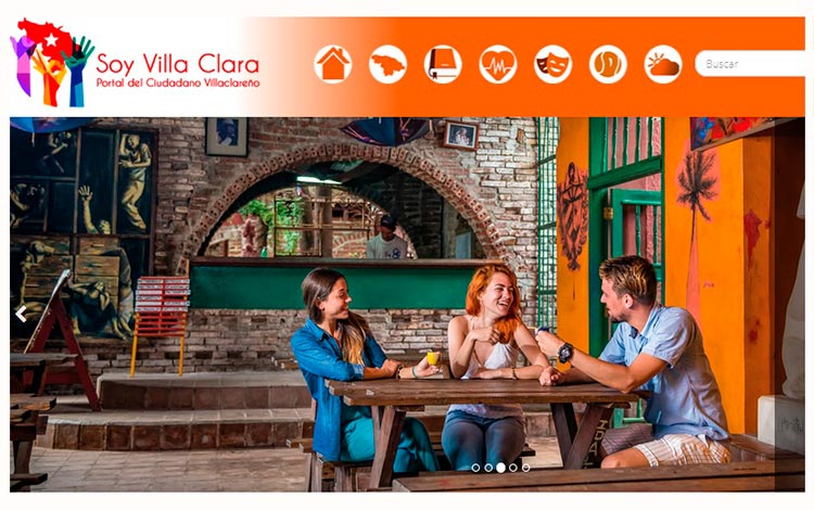Portada del Portal del Ciudadano de la provincia de Villa Clara.