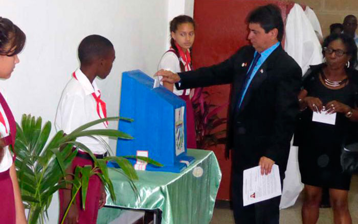 Elección del gobernador en la provincia de Pinar del Río.
